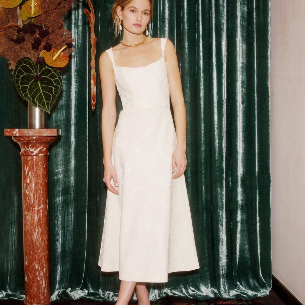 Markarian Thyia Ivory Dress